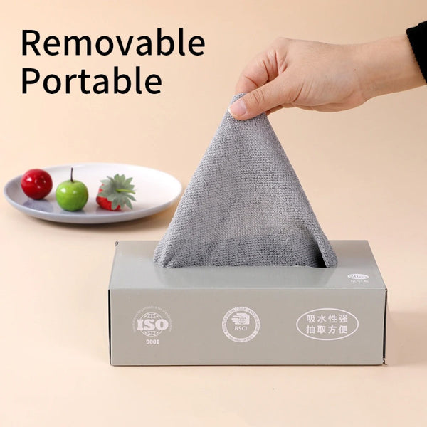 Disposable-Microfiber-Kitchen-Towel-Box-Packing