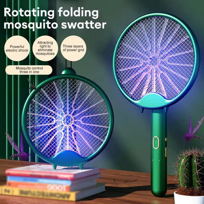Foldable Mosquito Killer Racket