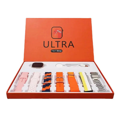 7 IN 1 ULTRA SMART WATCH (ORANGE)